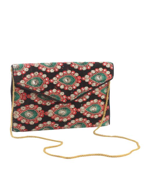 black cotton  clutch - 13947988 - Very Small Image - 1