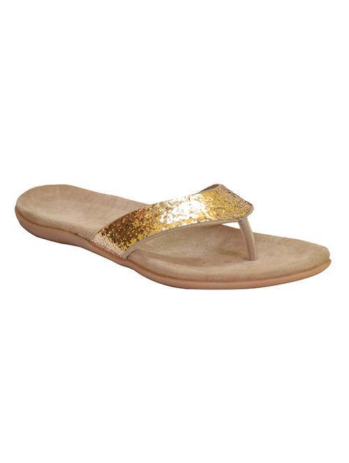 gold  toe separator slippers - 13949845 - Very Small Image - 1
