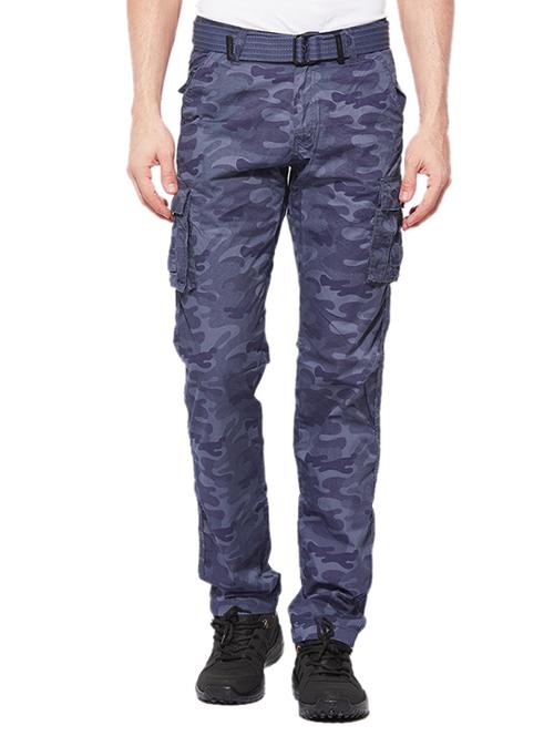 dark blue cotton cargo - 13956627 - Very Small Image - 1