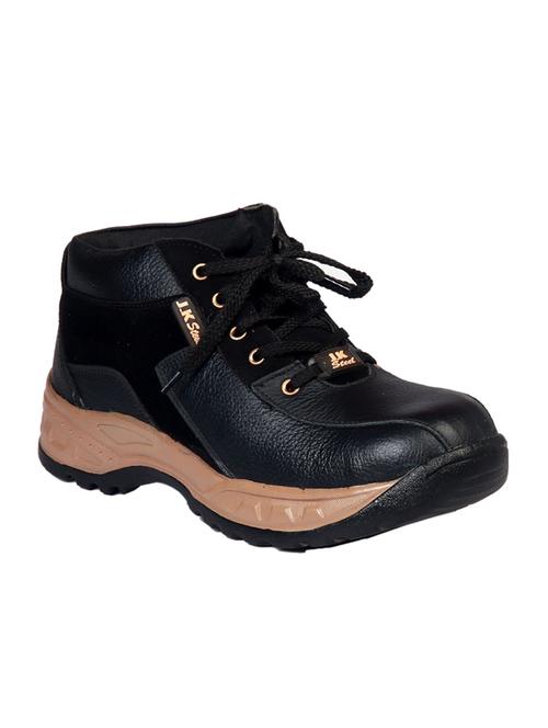 black leather lace up boot - 13958168 - Very Small Image - 1