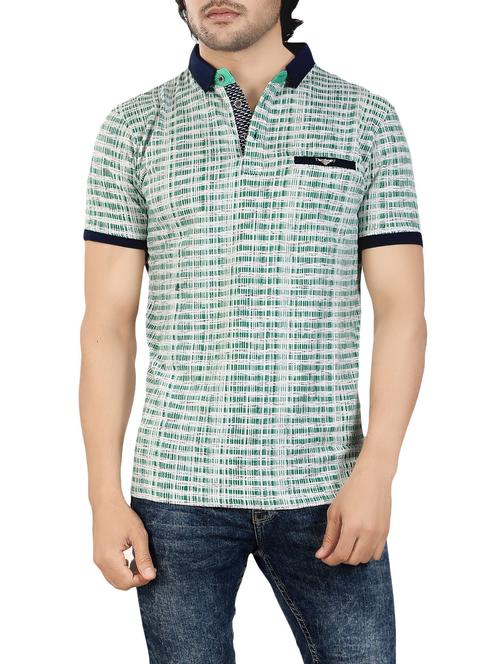 blue cotton t-shirt - 13959711 - Very Small Image - 1