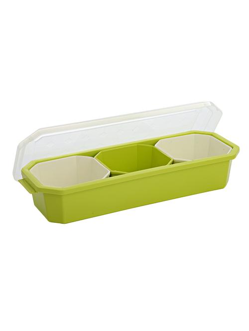 green plastic snack box - 13965549 - Very Small Image - 1