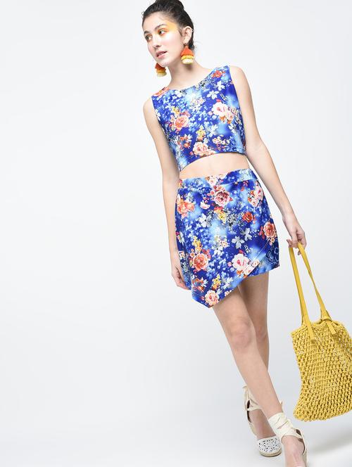 light blue top and skirt set - 13965696 - Very Small Image - 1