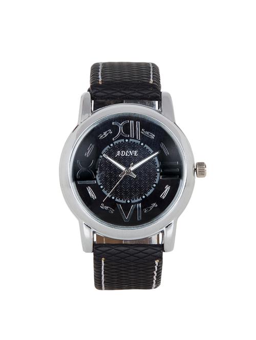 adine black round dial catchy watch - 13968462 - Very Small Image - 1