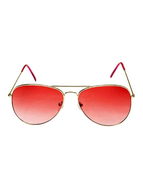 yolo red aviator unisex sunglasses (yl-004) - 13971317 - Very Small Image - 1