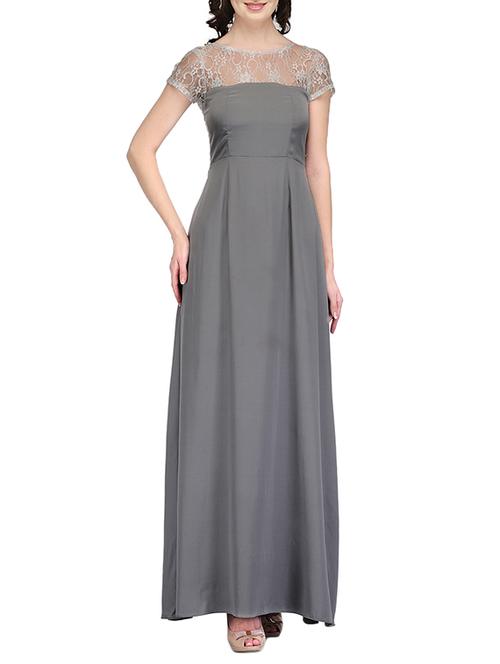 Laced Panel maxi dress - 13973938 - Very Small Image - 1