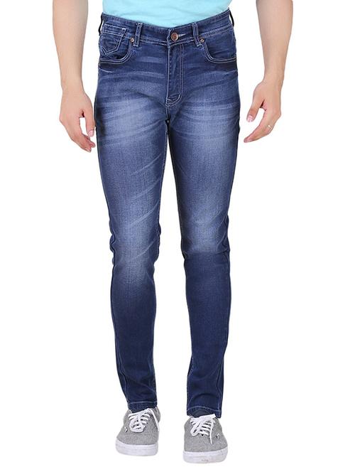 blue cotton washed jean - 13977100 - Very Small Image - 1