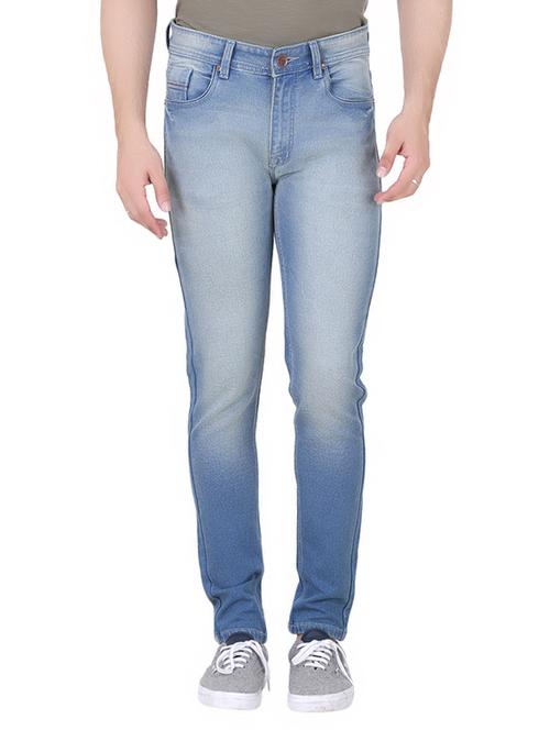 blue cotton washed jean - 13977101 - Very Small Image - 1