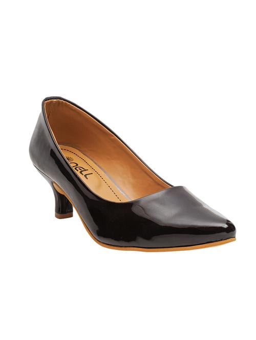 brown patent leather slip on pumps - 13978651 - Very Small Image - 1