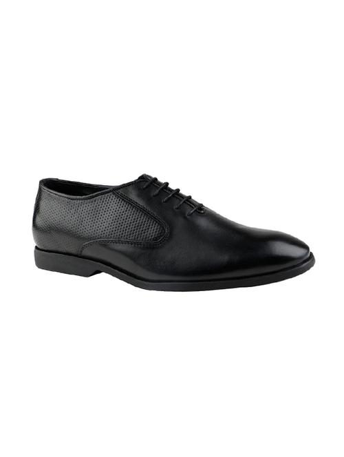 black leather formal lace-up oxford - 13989164 - Very Small Image - 1