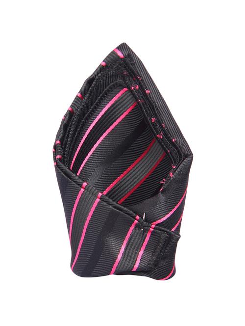 black polyester pocketsquare - 13993626 - Very Small Image - 1