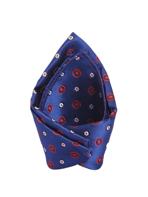 blue polyester pocketsquare - 13993692 - Very Small Image - 1