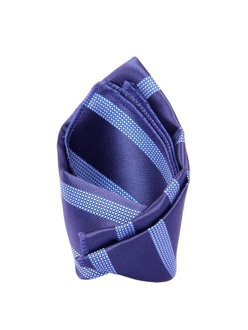 blue polyester pocketsquare - 13993694 - Very Small Image - 1