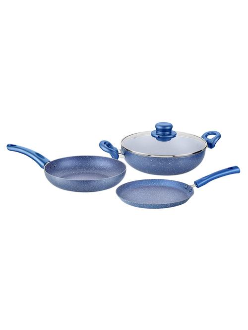 classic essentialss non- stick cookware set of 3pcs with glass lid - 13994821 - Very Small Image - 1