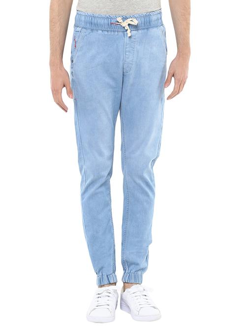 light blue denim jogger - 13998041 - Very Small Image - 1