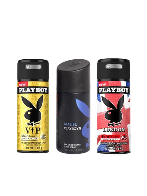 playboy vip , malibu & london deo - 14003319 - Very Small Image - 1