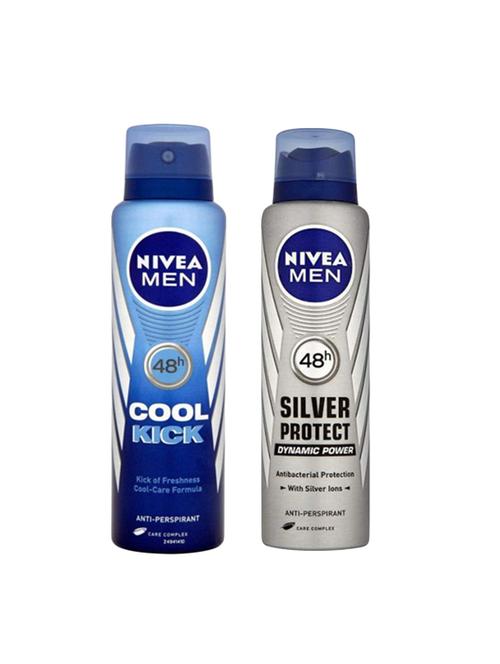 nivea cool kick & silver protect deo - 14003352 - Very Small Image - 1