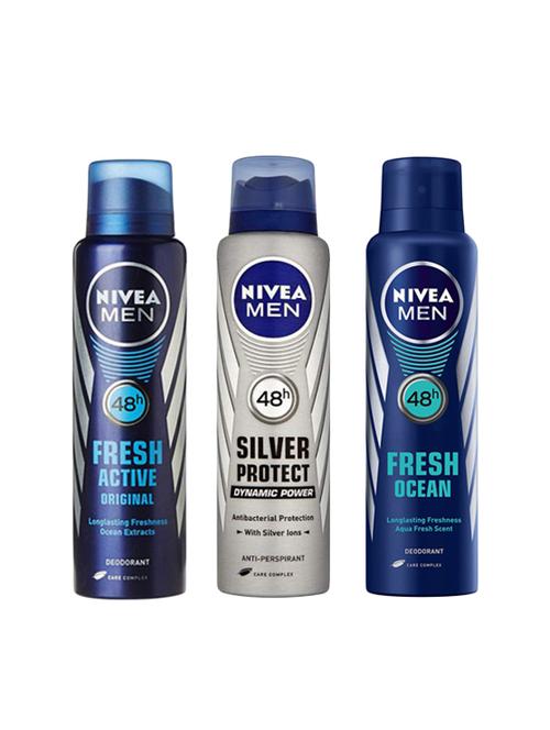 nivea active original , silver protect & fresh ocean deo - 14003399 - Very Small Image - 1