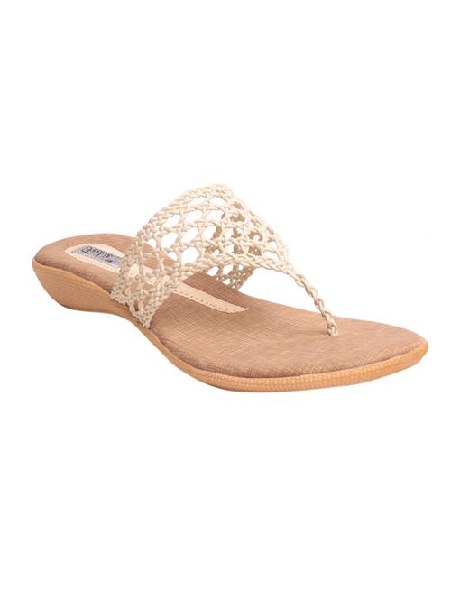 beige toe separator sandal - 14038645 - Very Small Image - 1