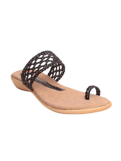 black one toe sandal - 14038646 - Very Small Image - 1