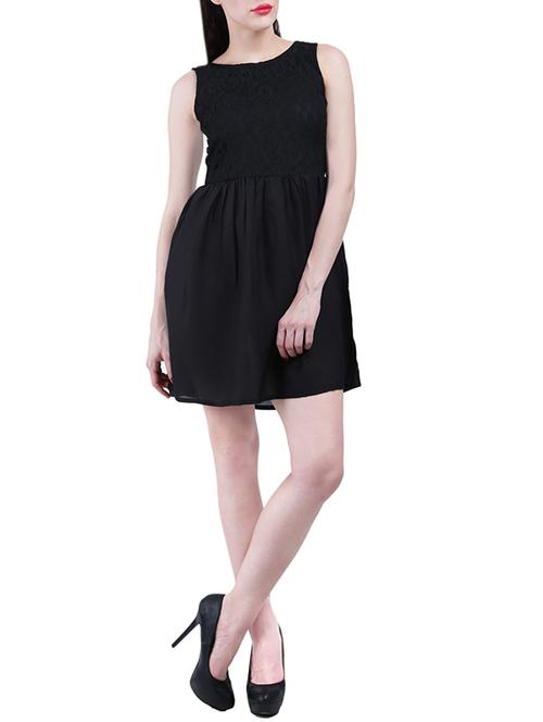 black net dress - 14039171 - Very Small Image - 1