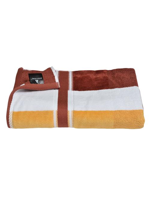 avira home pulsating stripe cotton bath towel - 14042095 - Very Small Image - 1