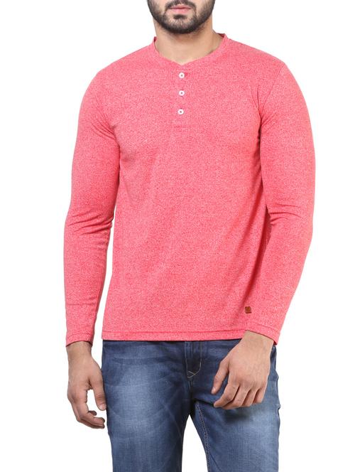 pink cotton t-shirt - 14042790 - Very Small Image - 1