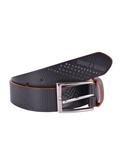black leather belt - 14044744 - Very Small Image - 1