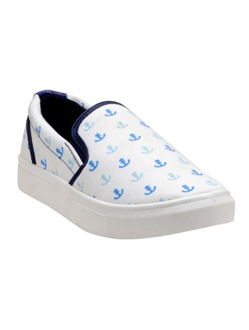 white canvas casual slipon - 14048185 - Very Small Image - 1