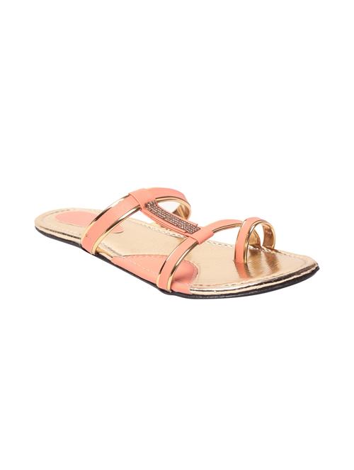 peach one toe  sandal - 14048394 - Very Small Image - 1