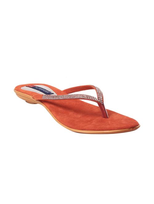 orange toe separator sandal - 14048408 - Very Small Image - 1