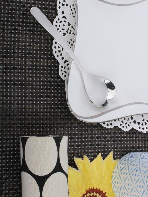 homeish 12 pcs stainless steel heart shaped baby spoons - 14054358 - Very Small Image - 1