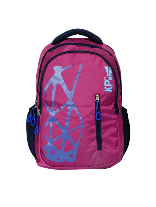 pink polyester backpack - 14069171 - Very Small Image - 1