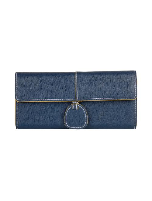 blue leatherette wallet - 14074021 - Very Small Image - 1