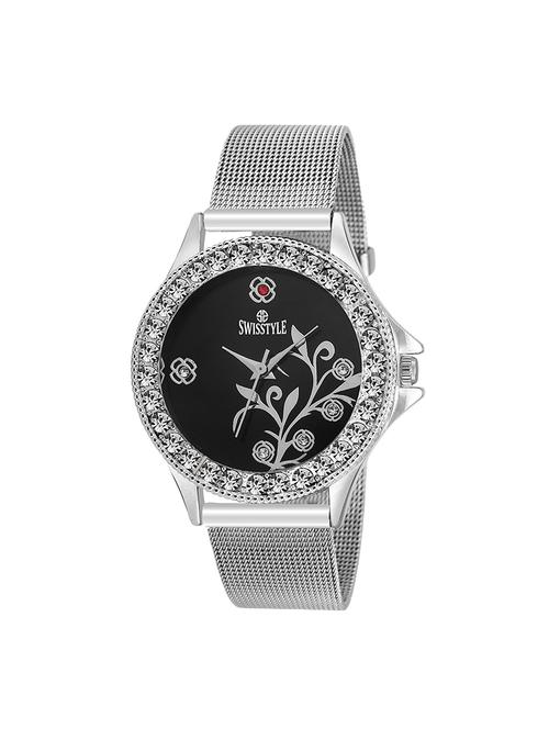 swisstyle stainless steel ladies anolog watch - 14076794 - Very Small Image - 1