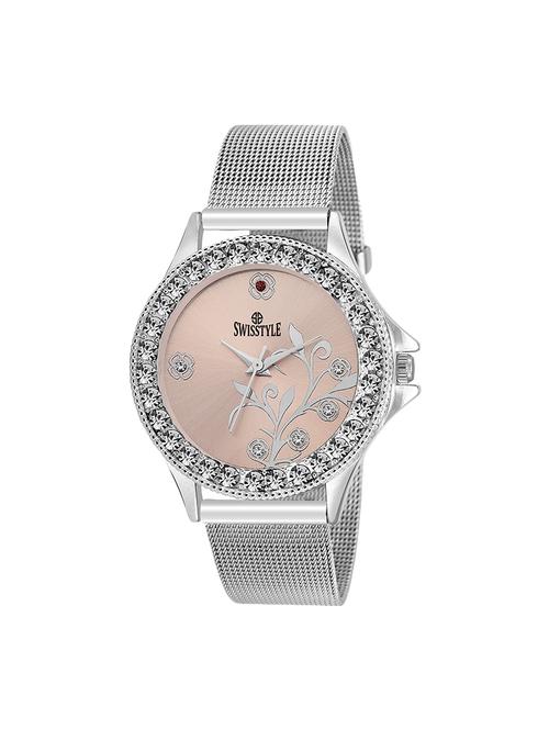 swisstyle stainless steel ladies anolog watch - 14076795 - Very Small Image - 1