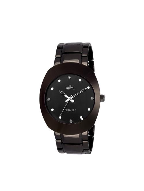 swisstyle stainless steel ladies anolog watch - 14076804 - Very Small Image - 1