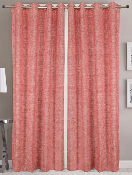 set of 2 cotton eyelet window curtain by dekor world - 14082572 - Very Small Image - 1