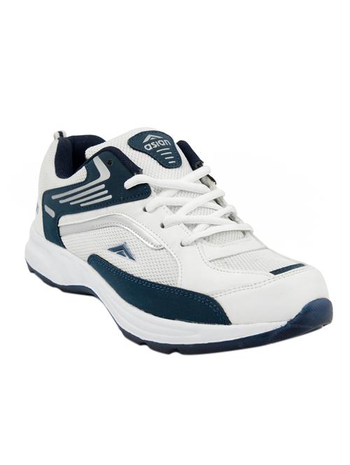 white Mesh lace up sport shoe - 14088148 - Very Small Image - 1