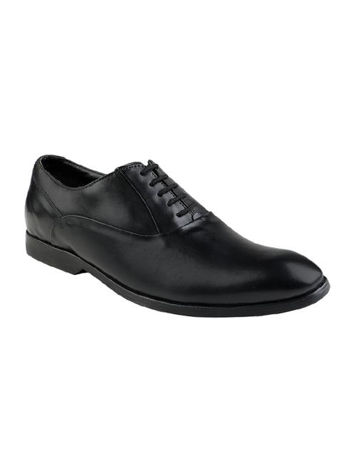 black leather lace-up oxford - 14088617 - Very Small Image - 1