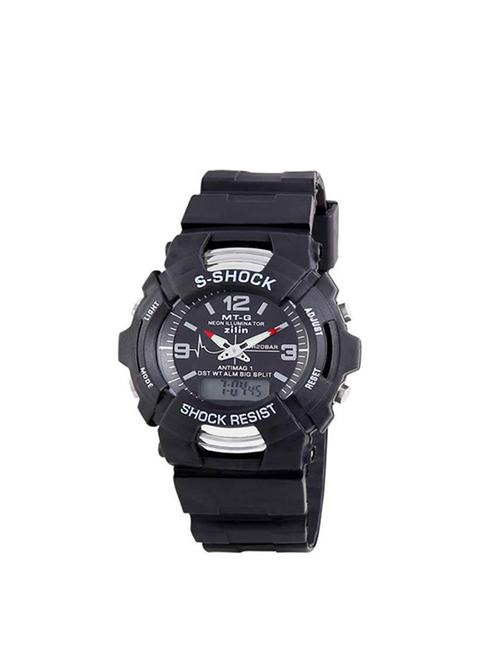 veens stainless steel analogue digital mens watch - 14088724 - Very Small Image - 1