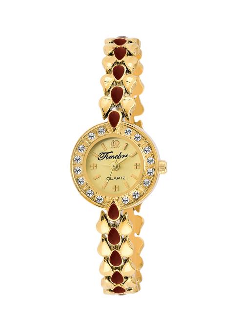 round dial analog watch(tmlxgld761) - 14095177 - Very Small Image - 1