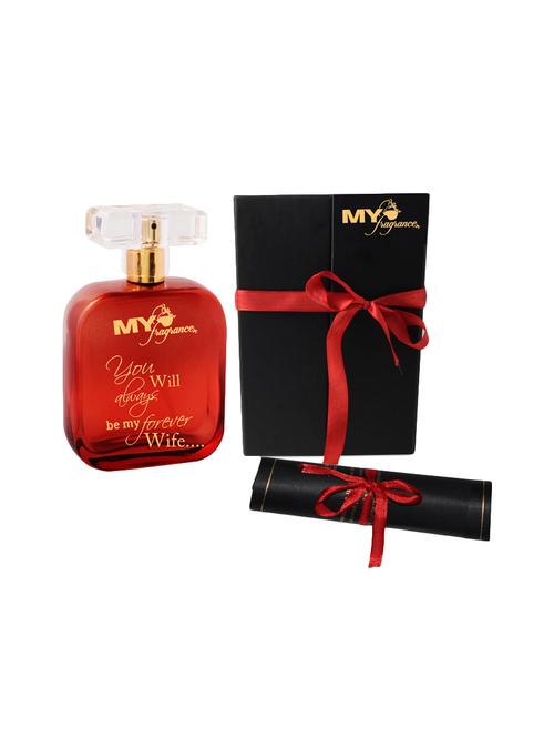 my fragrance present karwa chauth gift for women's (a digital printed perfume bottle)100 ml - 14095606 - Very Small Image - 1