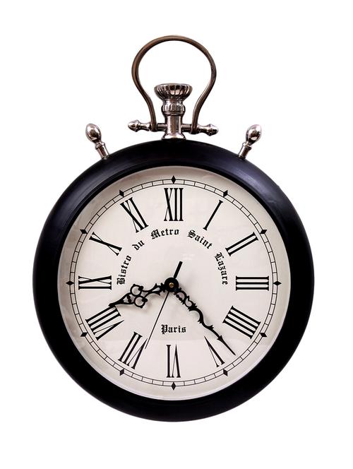 vintage metal pocket watch designed wall clock by home sparkle - 14096965 - Very Small Image - 1