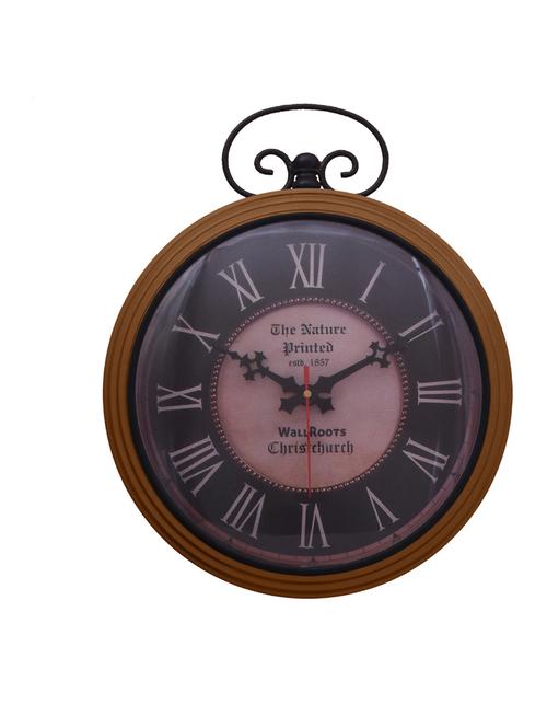 vintage iron wall clock by home sparkle - 14097011 - Very Small Image - 1