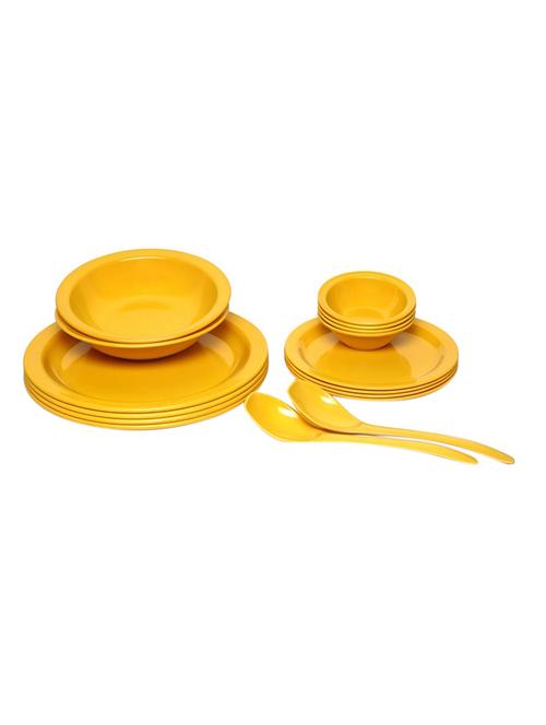 roni wares melamine pack of 16 dinner set - 14097353 - Very Small Image - 1
