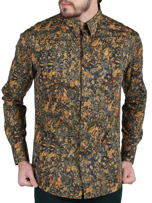 multi colored cotton casual shirt - 14097727 - Very Small Image - 1