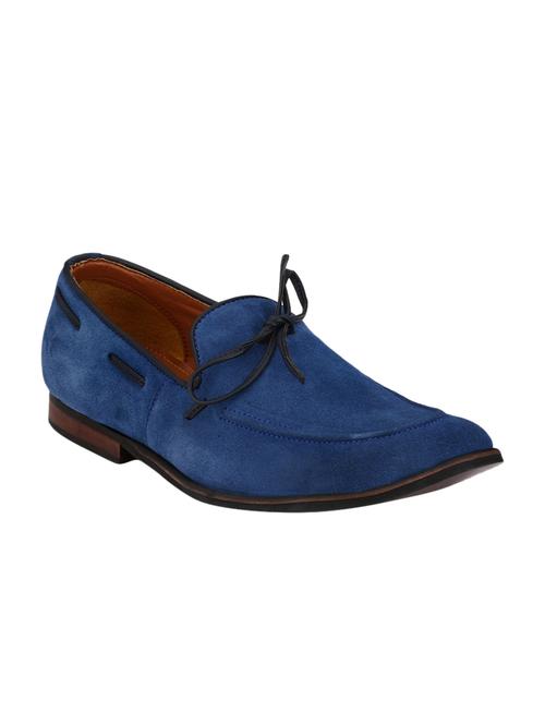 blue suede casual slipon - 14100878 - Very Small Image - 1