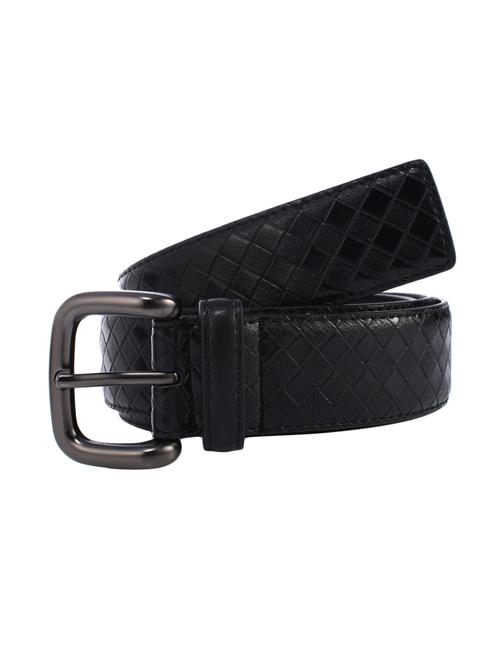 black leather belt - 14102531 - Very Small Image - 1