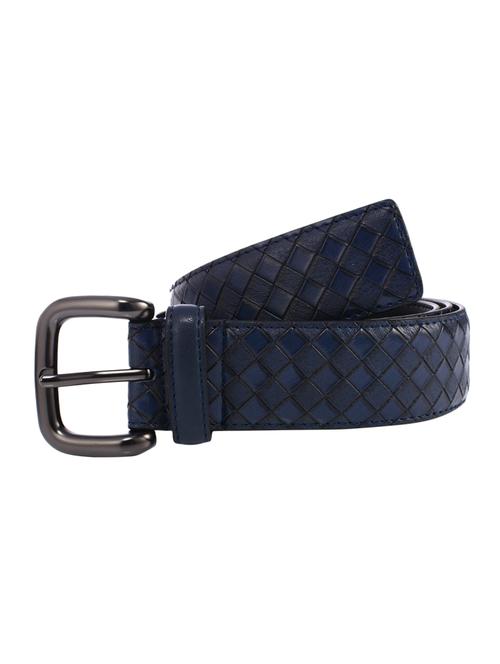 blue leather belt - 14102716 - Very Small Image - 1
